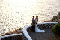 Rachel & Shane wedding in Santorini